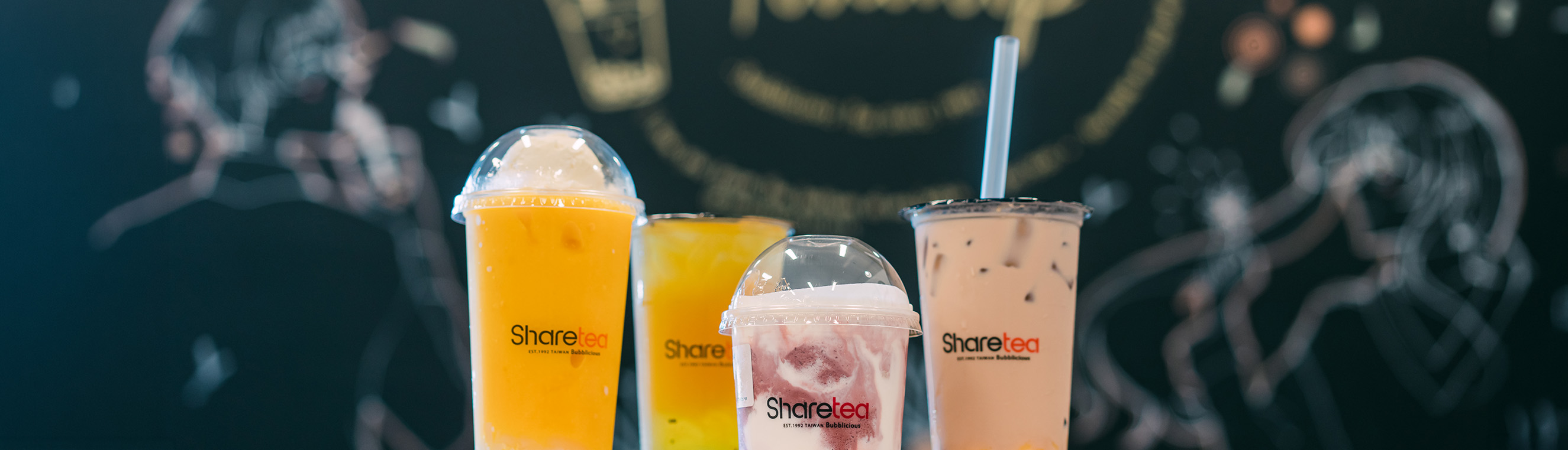 Sharetea - SIP SOMETHING SWEET! AUTHENTIC TAIWANESE BOBA AND REFRESHING FRUIT TEAS